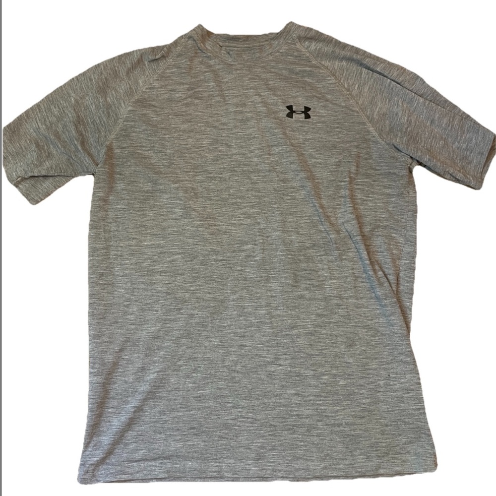 Under Armour Grey Men’s Short Sleeve Shirt – Size Small